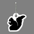 Zippy Clip & Squirrel (Silhouette) Tag W/ Tab